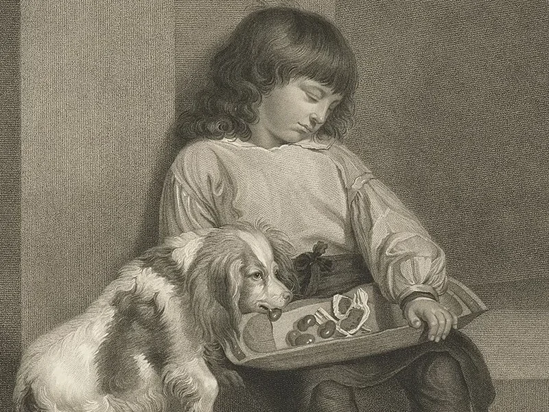 1767-Simon de Koster - Il garzone del macellaio, addormentato